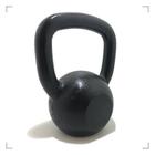 Kettlebell Pintado 18Kg (Unidade) Exercício Funcional Preto - Crossfitinho Acessórios Fitness