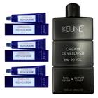 Keune 1922 Color Kit 3un 3 Castanho Esc 60ml + 1 Dev20vol 1L