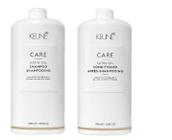 Keune Care Satin Oil Shampoo 1000ml E Condicionador 1000ml