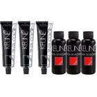 KEUNE KIT 3 7.44 Louro Médio Cobre Intenso + 3 ÁGUA OXIGENADA 20 VOL 60ml