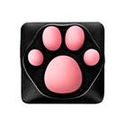 Keycap Tecla Gamer Zomoplus Kitty Paw Black Pink