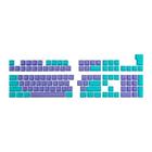 Keycap TGT Double Shot, PBT, Ciano e Roxo, TGT-KEY-CR01