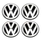 Ki 4 Emblema Logo Adesivo Vw Volkswagen 69mm - RRT