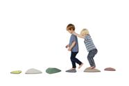 Kids Play Stepping Stones GONGE River Stones, conjunto de 6