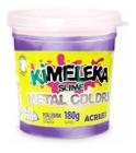Kimeleka Geleca Slime Metal Colors Art Kids Acrilex Violeta