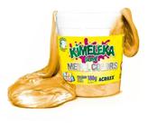 Kimeleka Geleca Slime - Ouro - Metal Colors Art Kids Acrilex
