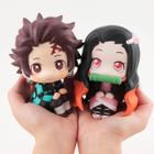 Kimetsu no Yaiba Action Figures Modelo Brinquedos 6cm MH Look Up (NÃO