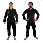 Kimono Cambiável Calça Rip Stop Vagui Jiu Jitsu Preto Keiko
