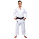 Kimono Judo Trancado Leve - F300 Branco - Adulto - Haganah