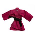 Kimono Kimoninho Rosa Judô Jiu Jitsu Bebê Menina