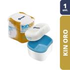 KIN ORO Estojo Dispenser p/ Prótese e Dentaduras 1 unidade