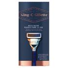King C. Gillette Neck Razor Aparelho Barbear Com 1 Recarga