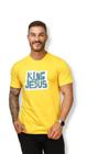 King Jesus, Camisa Unissex, Cristã, ChicSanta