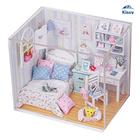 Kisoy Romantic and Cute Dollhouse Miniatura DIY House Kit Creative Room Perfect DIY Gift for Friends, Lovers and Families(Gorgeous Dawn)
