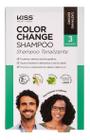 Kiss New York Color Change Shampoo Tonalizante Castanho