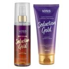 Kiss New York - Kit Body Splash + Loção Hidratante Corporal - Seduction Gold