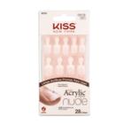 Kiss NY Unha Acrylic Nude CT Breathtalki KAN01BR