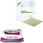 Kit 01 Hidrogel Curatec 85g + 10 Alginato Calcio 10x10cm Vtm - Curatec / Vitamedical