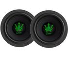 Kit 02 Alto Falantes Subwoofer Rex Green 1200w Rms 12 Pol