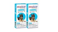 Kit 02 Bravecto Transdermal Cães 1000 Mg 20 A 40 Kg