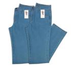 Kit 02 Calças Jeans Masculina - Tradicional