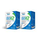 Kit 02 Calcium Maxx com Vitaminas D3 e K2 60 Caps Maxinutri