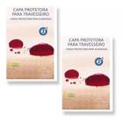 Kit 02 Capas Protetora Travesseiro Impermeável Plooma Zíper