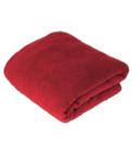 Kit 02 Cobertor Casal Padrão Mantinha Lisa De Microfibra Vermelho
