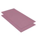 Kit 02 Colchonete Slim 95x59cm Solteiro Para Ginástica Academia Escola Suede Rosa Bebê - Ahazzo Móveis