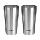 Kit 02 Copos Térmicos Thermos Dublin 300ml Aço Inox Vácuo