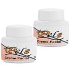 Kit 02 Creme Nova Pele Facial Clareador Melasma 25g