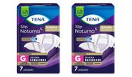 Kit 02 Fralda Geriátrica Tena Slip Noturna G 7Un - Essity