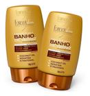 Kit 02 Leave In Forever Liss Banho De Verniz - 150G