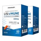 Kit 02 Lisimune Lisina Vitamina C Zinco 60 Caps Maxinutri