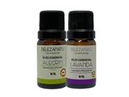 Kit 02 Óleos Essenciais Belezanatu Alecrim E Lavanda