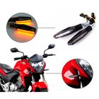 Kit 02 Piscas Slim Moto Seta Led Sequencial Universal