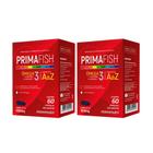 Kit 02 Primafish Ômega 3 Polivitaminas 60 Caps Maxinutri