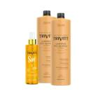 Kit 02 Shampoo Pós Química 1L + Protetor Solar Sun Trivitt