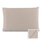 Kit 02 Travesseiros ALTO e MACIO com 02 Fronhas de Algodão percal 180 fios 70x50 cm com enchimento de silicone