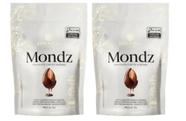 Kit 02 unidades de Mondz Amendoas com Cobertura de Chocolate de 50g-Essential Nutrition