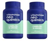 Kit 02 Vitamina Cabelos E Unhas C 60cp - Neo Quimica