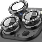 Kit 02X Película Lente Câmera Brilho Diamante Para iPhone 12 / 12 Mini - Charme Beleza e Proteção
