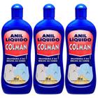 Kit 03 Anil Liquido Colman 200Ml Branqueia E Dá Brilho As - Reckitt benckiser