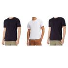 Kit 03 Camisetas Sortidas Slim Gola Careca Masculina -Hering