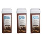 Kit 03 Cera Rollon Depil Bella 100 gr Negra