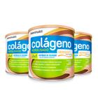 Kit 03 Colágeno 2 em 1 Verisol Lata 250g Uva Verde Maxinutri