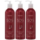 Kit 03 Fiber Reconstructor SOS Extreme Borabella 240ml