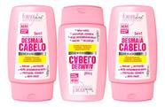 Kit 03 Forever Liss Desmaia Cabelo Leave In Hidratante 150g