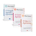 Kit 03 Livros de Allan Kardec : O Evangelho Segundo o Espiritismo, Livro dos Espíritos e O Que é o Espiritismo