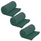 Kit 03 Manta Pet Mantinha Coberta Microfibra Luxo 100x120cm Cachorro Gato Verde - Ahazzo Móveis